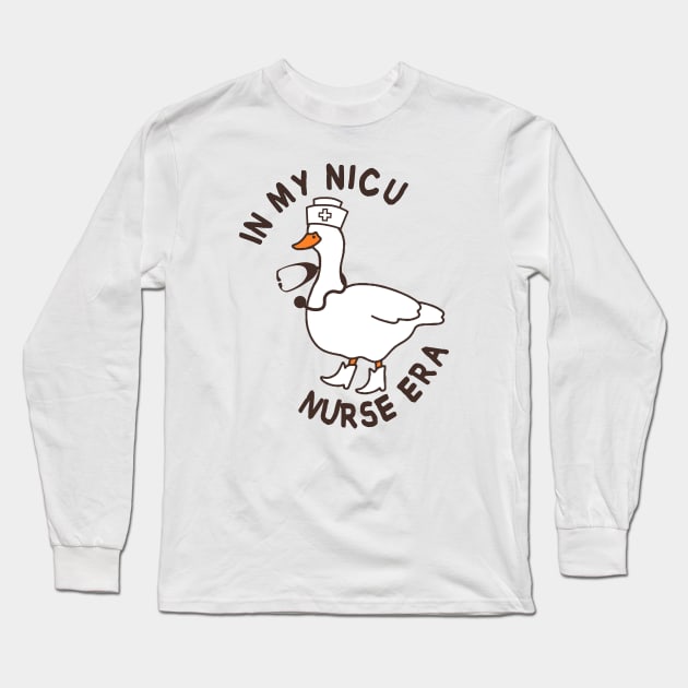 In my NICU Nurse era Long Sleeve T-Shirt by MasutaroOracle